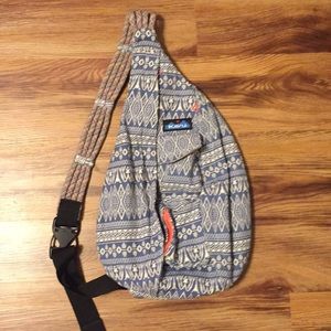 Kavu bag. Blue and white